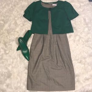Calvin Klein suit dress with pockets sz 6